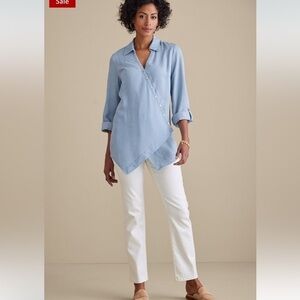 Soft surroundins - Washed TENCEL™ Tunic
Style Number: 5AH51